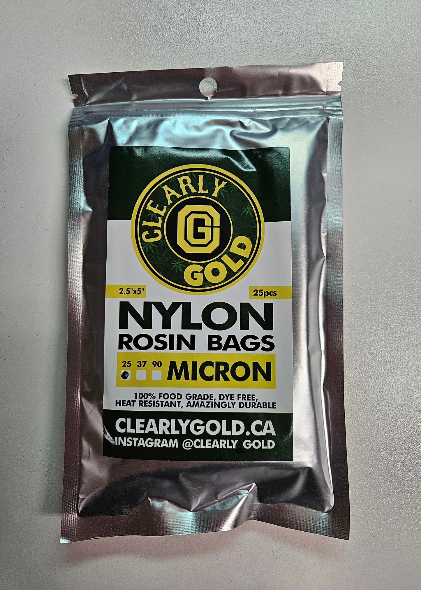 Rosin Bags - 25 Micron - 25 Pieces