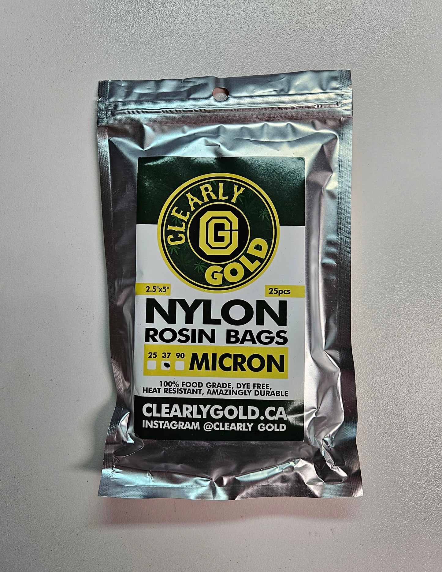 Rosin Bags - 37 Micron - 25 Pieces