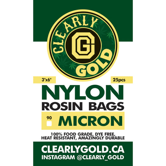 Rosin Bags - 90 Micron - 3"x6" - 25 Pieces